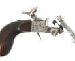 Pistolet à percussion, à canon à bascule