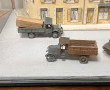 QUIMPER - Diorama sous vitrine en verre 