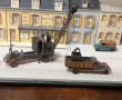 QUIMPER - Diorama sous vitrine en verre 