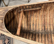 Canoë en bois des années 50 (qqs manques