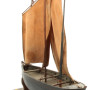 Maquette ancienne de bateau de pêche "ND