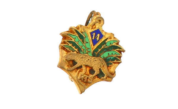 Insigne de boutonnière du 14ème régiment