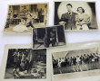 5 photographies anciennes de tournages d
