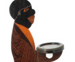 Serviteur en bois précieux (acajou, weng