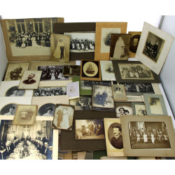 Lot de photos familiales fin XIXe début 