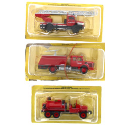 3 camions de pompiers états neufs en BO 