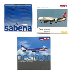 AVIATION - 3 modèles réduits d'avions de