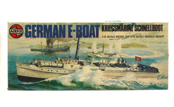 "GERMAN E-BOAT" maquette 1/72 vintage ne