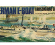 "GERMAN E-BOAT" maquette 1/72 vintage ne