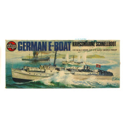 "GERMAN E-BOAT" maquette 1/72 vintage ne