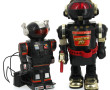 Lot de 2 robots vintages en l'état dont 