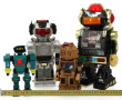 Lot de 4 robots vintages en l'état