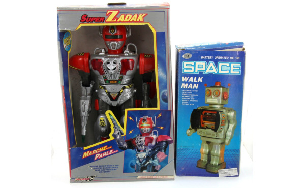 Robot Zadak vintage en BO vendu en l'éta