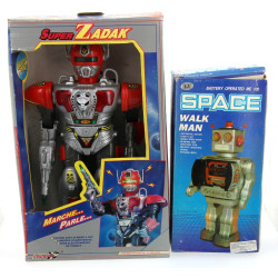 Robot Zadak vintage en BO vendu en l'éta
