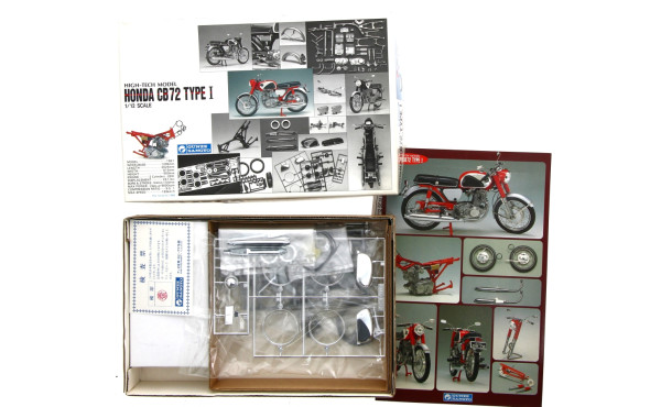 MOTO HONDA CB 72 type I - Maquette de mo