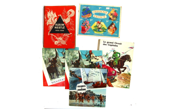 6 livres d'images plus ou moins garnis d