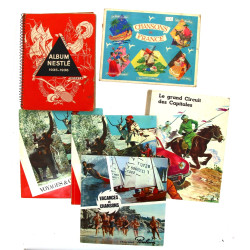 6 livres d'images plus ou moins garnis d