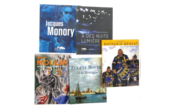 Lot de 5 livres d'art : 1) Denise Delouc