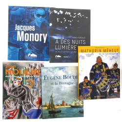 Lot de 5 livres d'art : 1) Denise Delouc