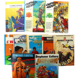 Lot de 10 BD rigides années 70/80, éd° o