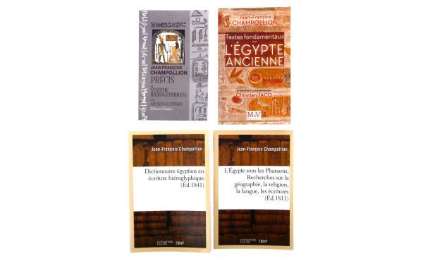 Thème EGYPTE - Lot de 4 ouvrages par Jea