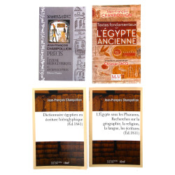 Thème EGYPTE - Lot de 4 ouvrages par Jea