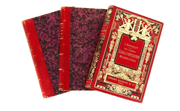 Lot de 3 livres fin XIXe: Jules Verne " 