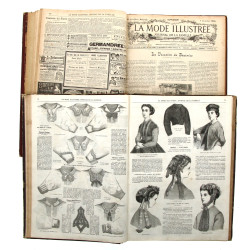 LA MODE ILLUSTREE 1867 et 1896 - 2 volum
