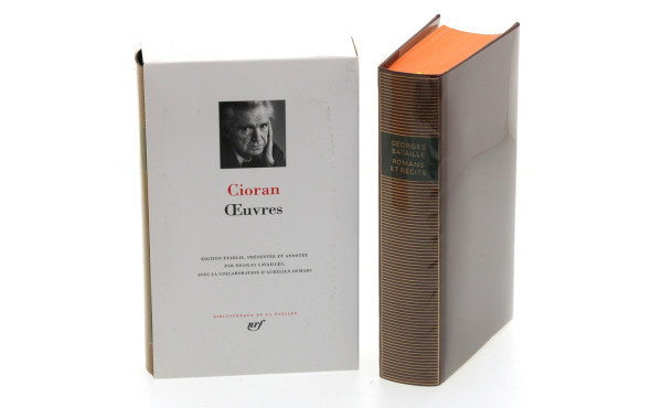 LA PLEIADE - 2 ouvrages : CIORAN "Œuvres