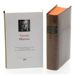 LA PLEIADE - 2 ouvrages : CIORAN "Œuvres