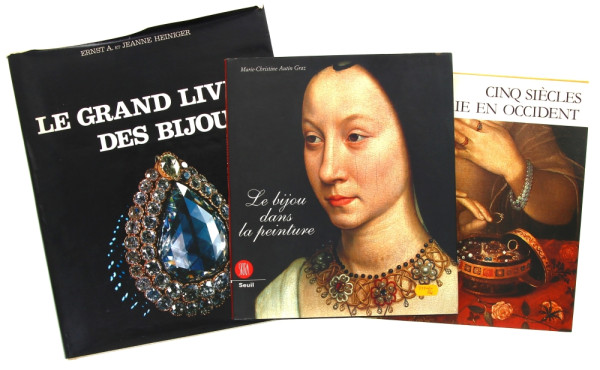 JOAILLERIE - 3 livres "Le bijou dans la 
