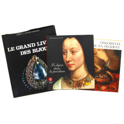 JOAILLERIE - 3 livres "Le bijou dans la 