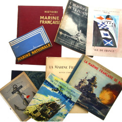 Thème MARINE - Lot de 9 livres sur le th