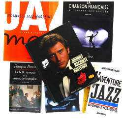 AUTOGRAPHE - JOHNNY HALLYDAY et divers -