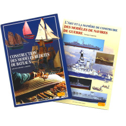 MODELISME NAVAL - 2 livres "Construction