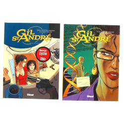 Gil St André - 2 BD rigides en éd° origi
