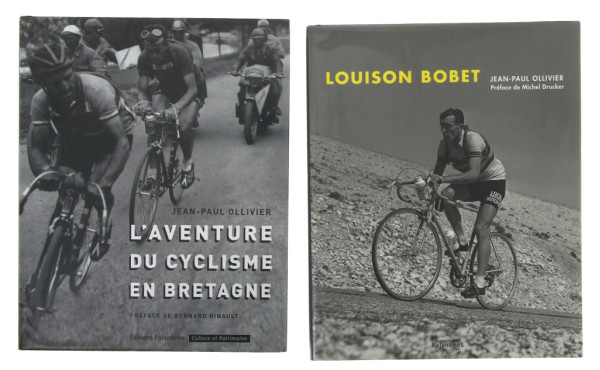 CYCLISME BRETAGNE - Lot de 2 ouvrages de