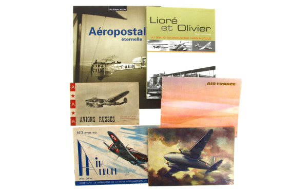 Thème AVIATION - Lot de livres et fascic