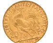 Pièce de 20 F or (non visible- stockée e