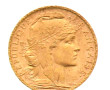 Pièce de 20 F or (non visible- stockée e