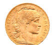 Pièce de 20 F or (non visible- stockée e