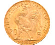Pièce de 20 F or (non visible- stockée e