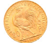 Pièce de 20 F or (non visible- stockée e