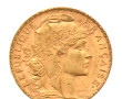 Pièce de 20 F or (non visible- stockée e