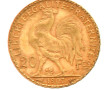 Pièce de 20 F or (non visible- stockée e