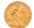 Pièce de 20 F or (non visible- stockée e