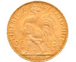 Pièce de 20 F or (non visible- stockée e