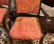 Paire de fauteuils bridge, recouverts d'