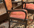 Paire de fauteuils bridge, recouverts d'