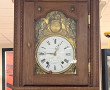 Horloge de parquet bretonne, cadran émai